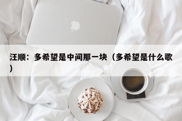 汪顺：多希望是中间那一块（多希望是什么歌）