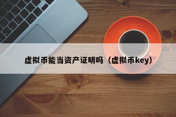 虚拟币能当资产证明吗（虚拟币key）