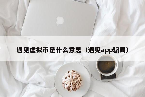 遇见虚拟币是什么意思（遇见app骗局）